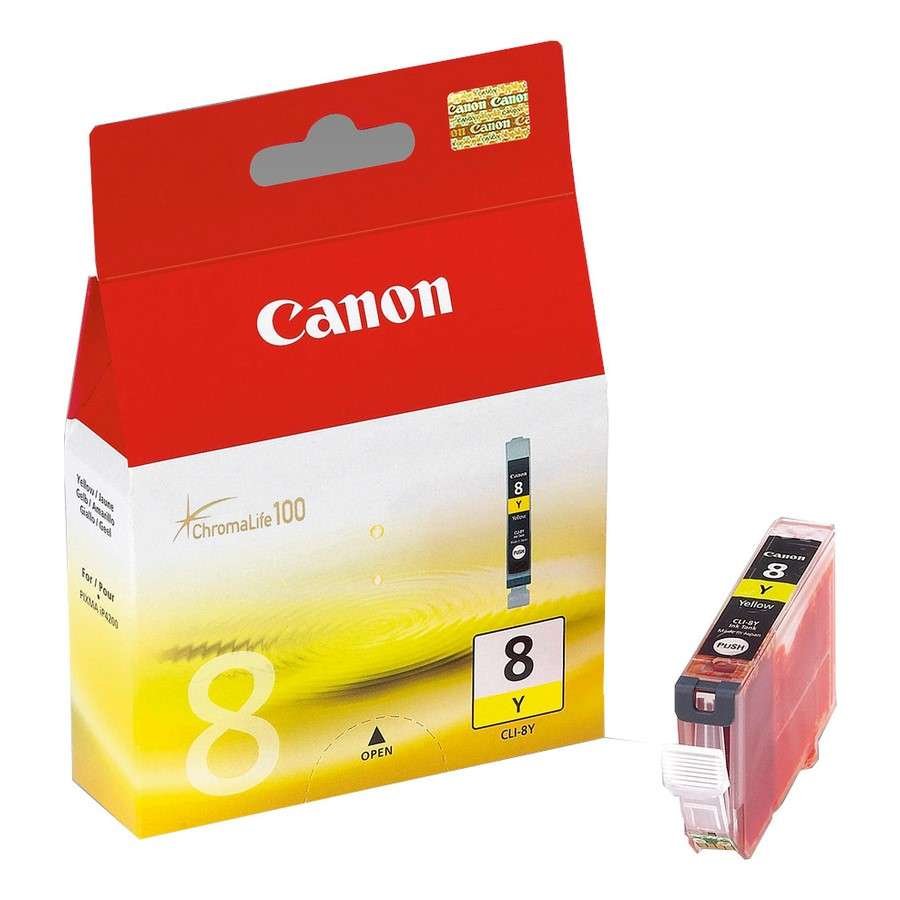 Cartucho Canon Amarillo CLI 8Y f IP4200 IP5200