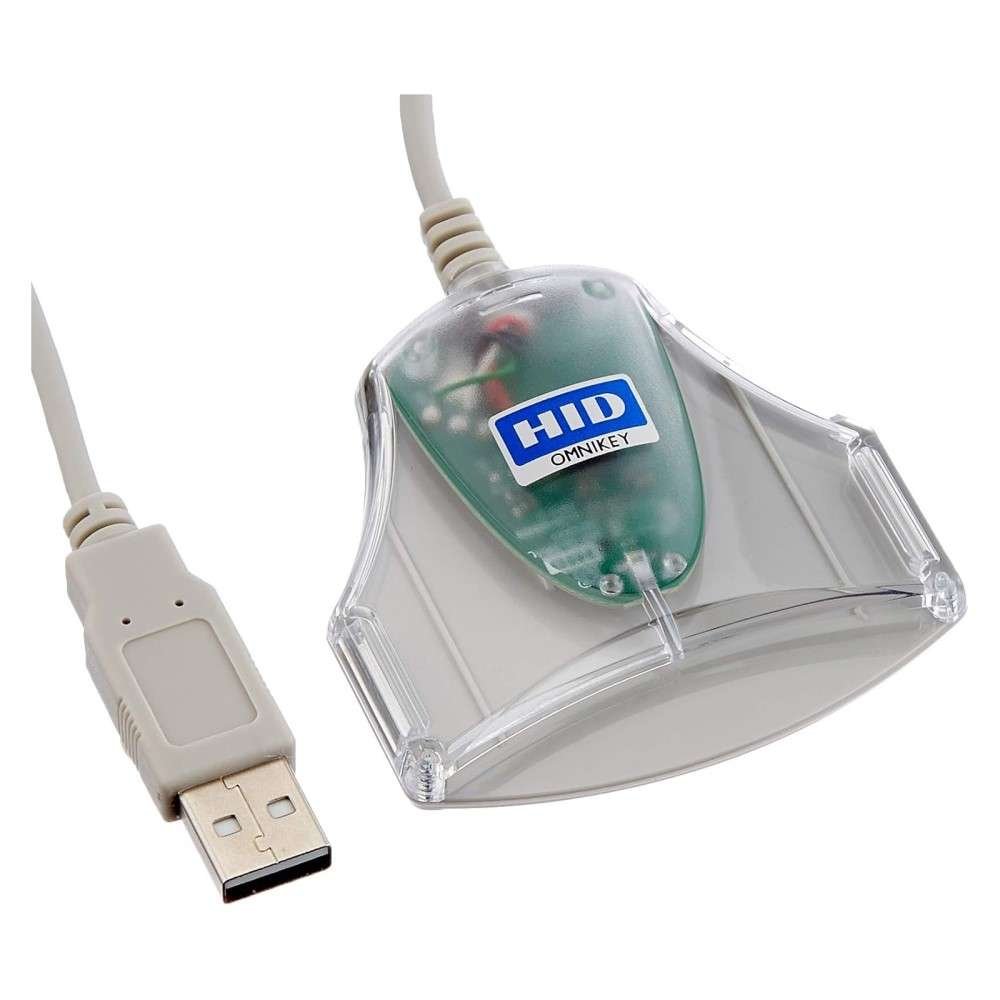 Lector de Tarjetas Omnikey 3021 USB, Plata_F1