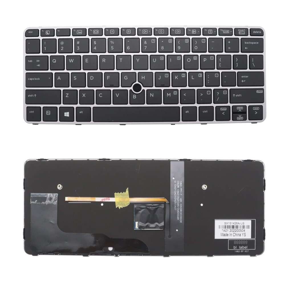 Teclado internacional compatible Hp para EliteBook 820 G3828 G3 _F2