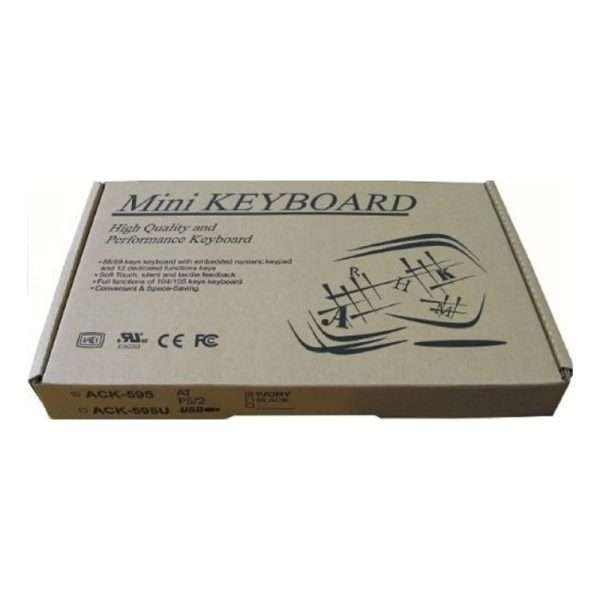 Teclado Mini Keyboard ACK-595U USB en español_2